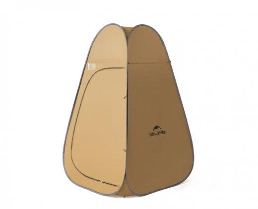 Палатка Naturehike быстрораскрываемая, душ-туалет, 115х115х190 см. коричневый