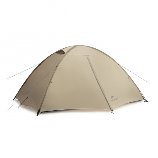 Палатка Naturehike Jiling PRO 2-местная, алюминиевый каркас, сверхлегкая, светло-коричневая