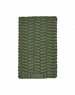 Коврик надувной Naturehike FC01 200х125х9,5 см, двойной, с насосом, зеленый