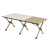 Стол туристический Naturehike Star Jane T01 складной, 119х60х44,5 см, с Х-образными ножками, бежевый.