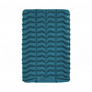 Коврик надувной Naturehike FC01 200х125х9,5 см, двойной, с насосом, голубой