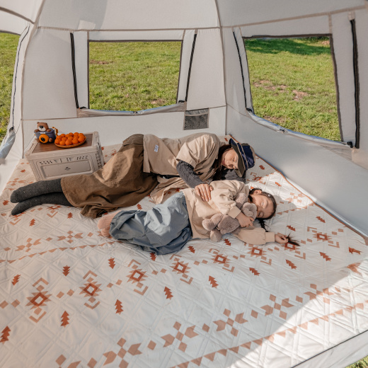 Палатка Naturehike Ango S, 3-местная, быстросборная, капучино