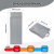 Мешок спальный Naturehike Songrong 225х80 см, (правый) (ТК: +15C), серый