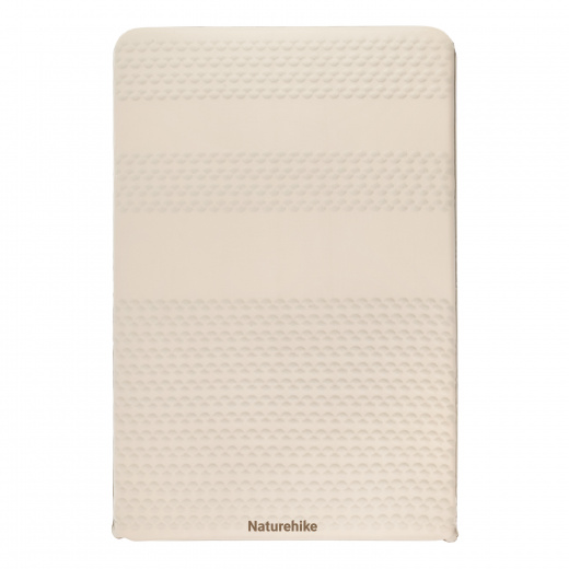 Коврик самонадувающийся Naturehike Yu Gu C6.5 200х132х6,5 см,  двойной, бежевый