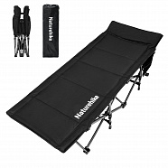 Раскладушка Naturehike Xingye, 190х70х36/48 см, до 150 кг, черная