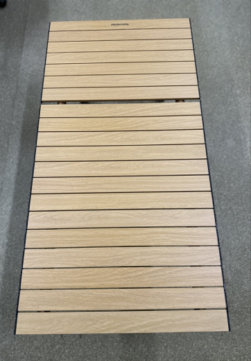 Стол туристический Naturehike Star Jane L01 складной, 117х60х44 см, с Х-образными ножками, бежевый (уценка)