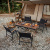 Стол туристический Naturehike Star Jane L02 складной, 125х60х43 см,с Х-образными ножками, коричневый