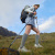 Палки треккинговые Naturehike Sunsia 3-EXT, карбон, 5-секционные, 115-135 см, голубые, 2 шт
